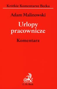 Okładka książki Urlopy pracownicze Komentarz