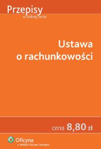 Opakowanie Ustawa o rachunkowości