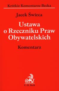 Okładka książki Ustawa o Rzeczniku Praw Obywatelskich Komentarz