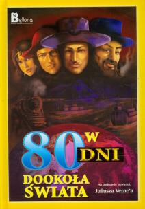 Okładka książki W 80 dni dookoła świata