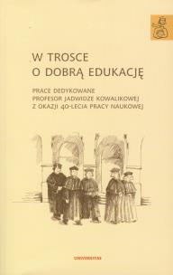 Opakowanie W trosce o dobrą edukację