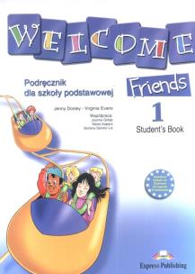 Okładka książki Welcome Friends 1 SB CD Gratis EXPRESS PUBLISHING