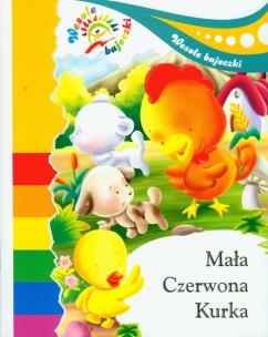 Okładka książki Wesołe bajeczki - Mała czerwona kurka