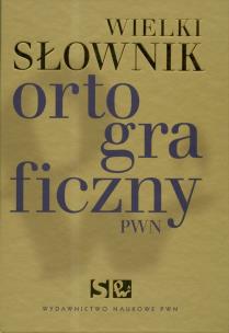Opakowanie Wielki słownik ortograficzny PWN z płytą CD