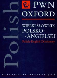 Opakowanie Wielki słownik polsko-angielski  PWN Oxford z płytą CD