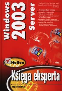 Okładka książki Windows Server 2003 Księga eksperta