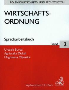 Okładka książki Wirtschafts-ordnung Spracharbeitsbuch Band 2