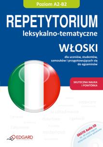 Okładka książki Włoski - Repetytorium leksykalno-tematyczne A2-B2