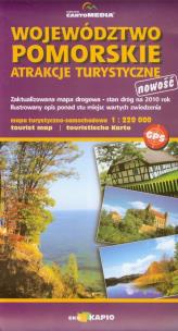 Opakowanie Województwo Pomorskie mapa turystyczno samochodowa 1:220 000