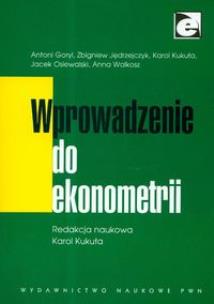 Okładka książki Wprowadzenie do ekonometrii