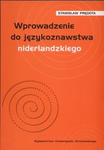 Okładka książki Wprowadzenie do językoznawstwa niderlandzkiego