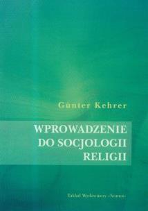 Okładka książki Wprowadzenie do socjologii religii