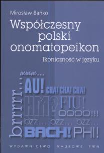 Okładka książki Współczesny polski onomatopeikon