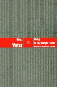 Okładka książki Wstęp do lingwistyki tekstu