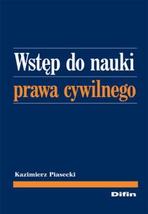 Okładka książki Wstęp do nauki prawa cywilnego