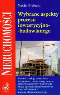 Okładka książki Wybrane aspekty procesu inwestycyjno-budowlanego
