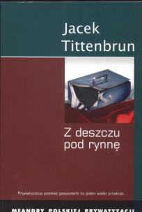 Okładka książki Z deszczu pod rynnę  Meandry polskiej prywatyzacji