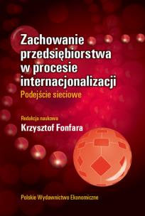 Okładka książki Zachowanie przedsiębiorstwa w procesie internacjonalizacji
