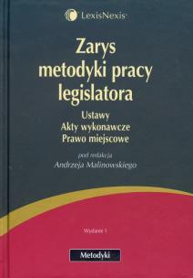 Opakowanie Zarys metodyki pracy legislatora