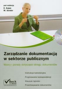 Opakowanie Zarządzanie dokumentacją w sektorze publicznym z płytą CD