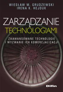 Okładka książki Zarządzanie technologiami - zaawans. technol DIFIN