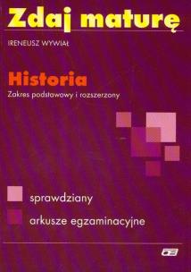 Okładka książki Zdaj maturę Historia OE ST