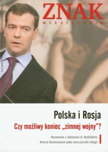Okładka książki Znak Miesięcznik 659 04/2010 Polska i Rosja