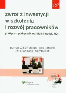 Okładka książki Zwrot z inwestycji w szkolenia i rozwój pracowników z płytą CD