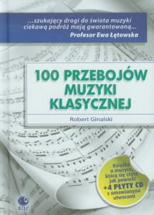 Okładka książki 100 przebojów muzyki klasycznej + 4CD