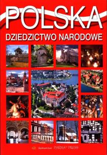 Okładka książki Album Polska dziedzictwo narodowe wer. polska
