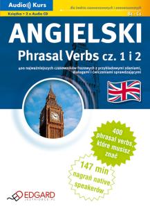 Okładka książki Angielski - Phrasal Verbs (książka + 2 audio CD)