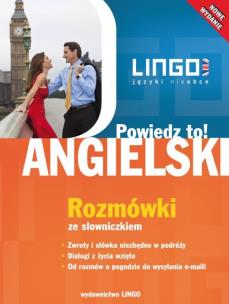 Okładka książki Angielski. Powiedz to! Rozmówki ze słowniczkiem