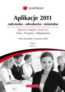 Okładka książki Aplikacje 2011 tom 1