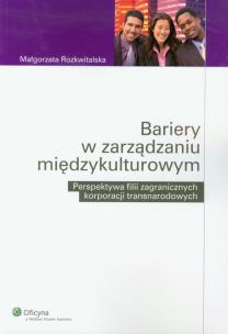 Okładka książki Bariery w zarządzaniu międzykulturowym