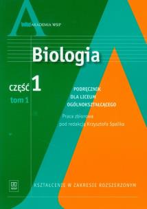 Okładka książki Biologia LO 1/1 podr ZR WSiP