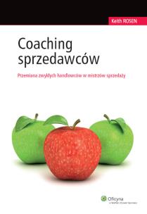 Okładka książki Coaching sprzedawców