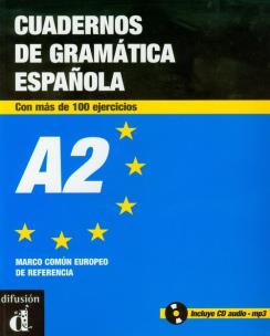 Okładka książki Cuadernos de gramatica Espanola A2 Ćwiczenia + CD