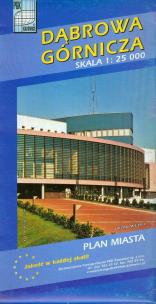 Opakowanie Dąbrowa Górnicza plan miasta