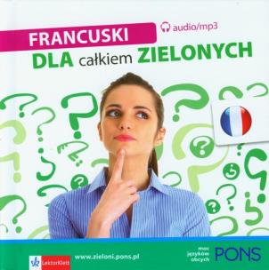 Okładka książki Dla całkiem zielonych. Francuski + 2CD mp3
