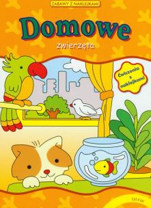 Opakowanie Domowe zwierzęta Zabawy z naklejkami