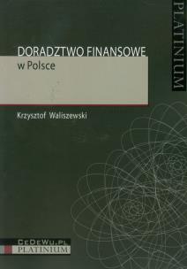 Okładka książki Doradztwo finansowe w Polsce
