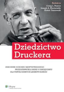 Okładka książki Dziedzictwo Druckera