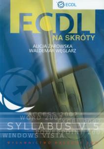 Okładka książki ECDL na skróty + CD