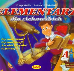 Okładka książki Elementarz dla ciekawskich  PASJA
