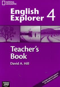 Okładka książki English Explorer 4 Teacher's Book z płytą CD