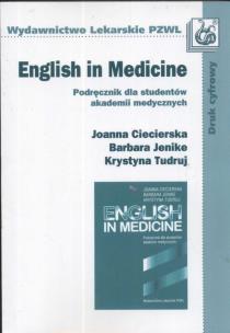 Okładka książki English in medicine