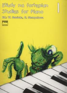 Okładka książki Etiudy na fortepian z. 1