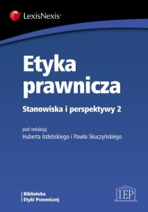Okładka książki Etyka prawnicza