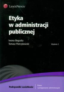 Okładka książki Etyka w administracji publicznej