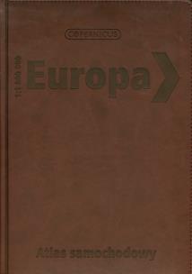 Opakowanie Europa. Atlas samochodowy. Edycja limitowana /